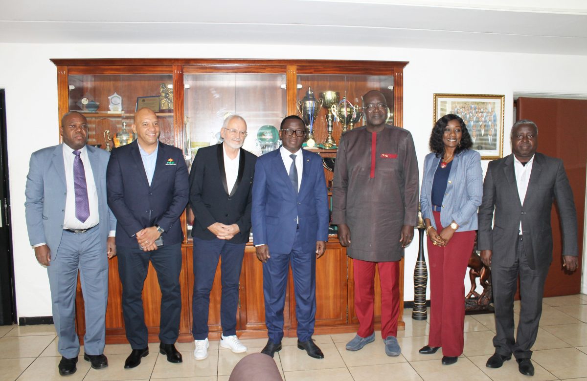 Cooperation CAHB-FFHB: CAHB, FFHandball and FIHB, received in audience by the Minister of Sports of Côte d’Ivoire