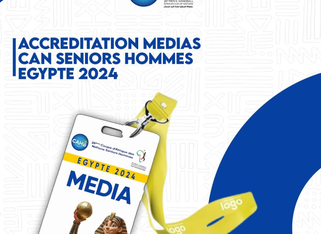 26e CAN SENIORS HOMMES EGYPTE 2024: Accreditations médias lancées