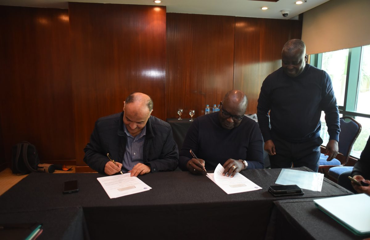 Signature du protocole d’accord des 31e et 20e Championnat d’Afrique des Nations Juniors et Cadets Masculins