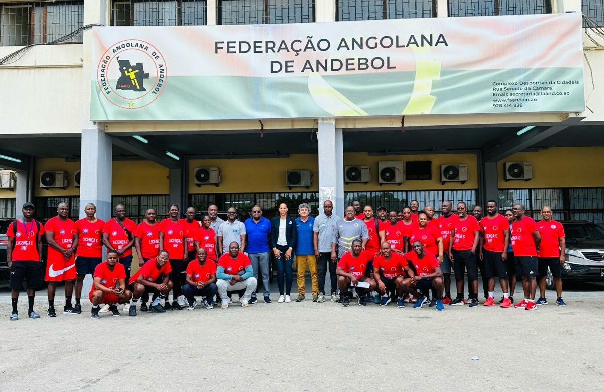 Licence C IHF en Angola : 34 entraîneurs à l’assaut du diplôme !