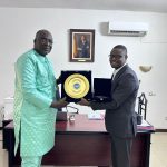 Le Président de la CAHB reçu en audience par le Ministre des Sports du Bénin