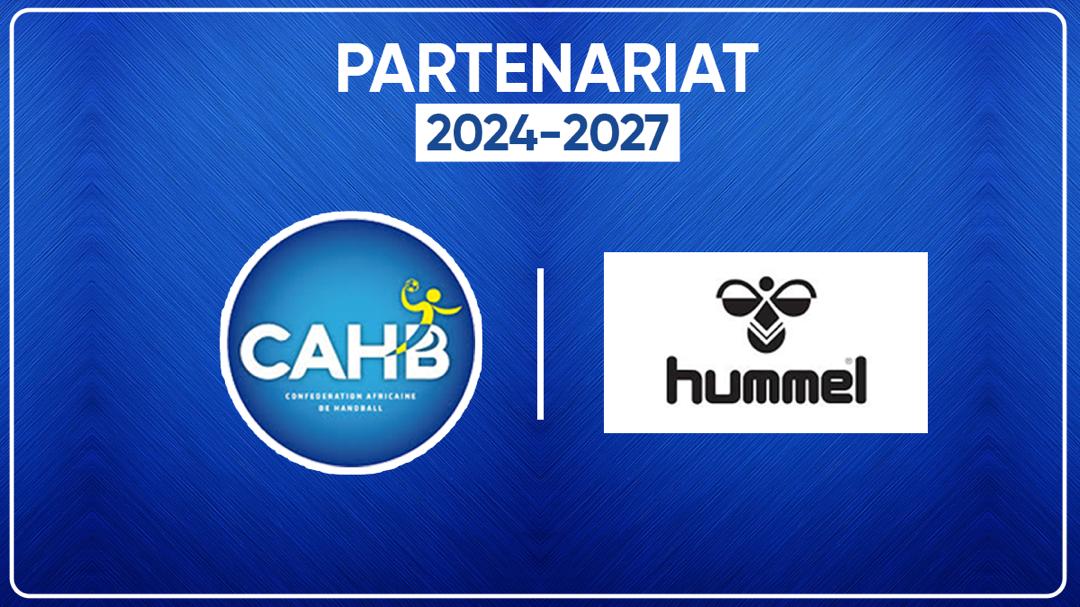 Partenariat : Hummel, équipementier officiel de la CAHB pour la période 2024-2027